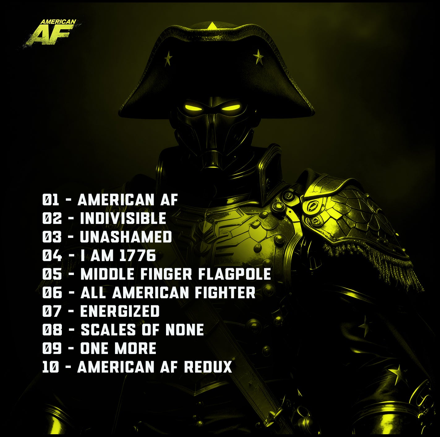 Full Metal Patriot - American AF CD