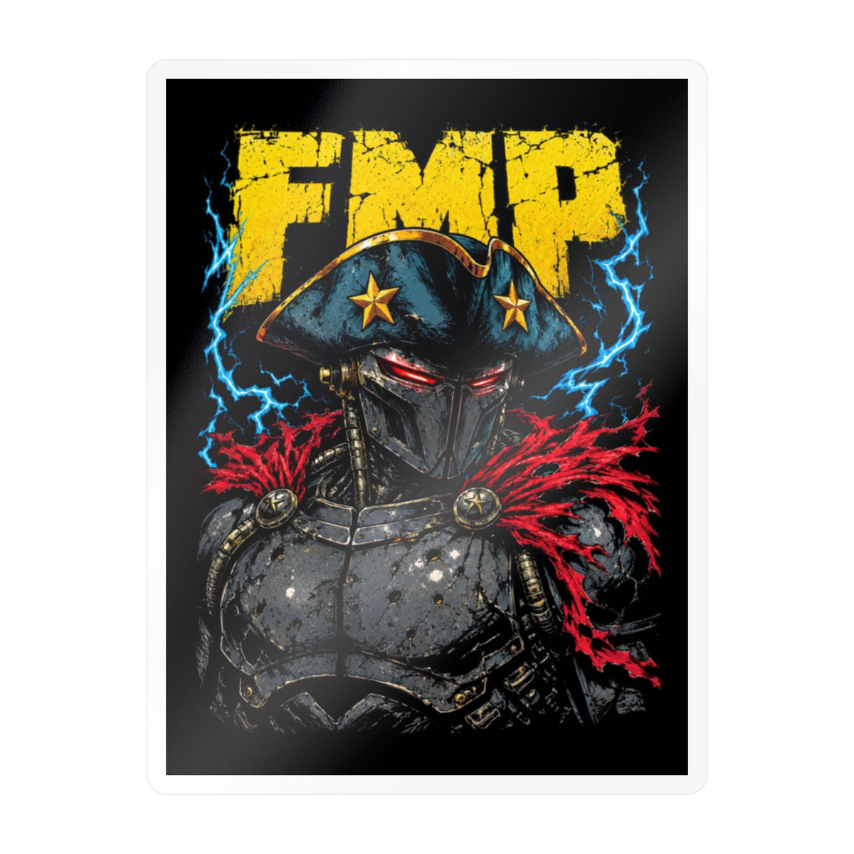 FMP Sticker — "FULL METAL" - Vinyl Decal