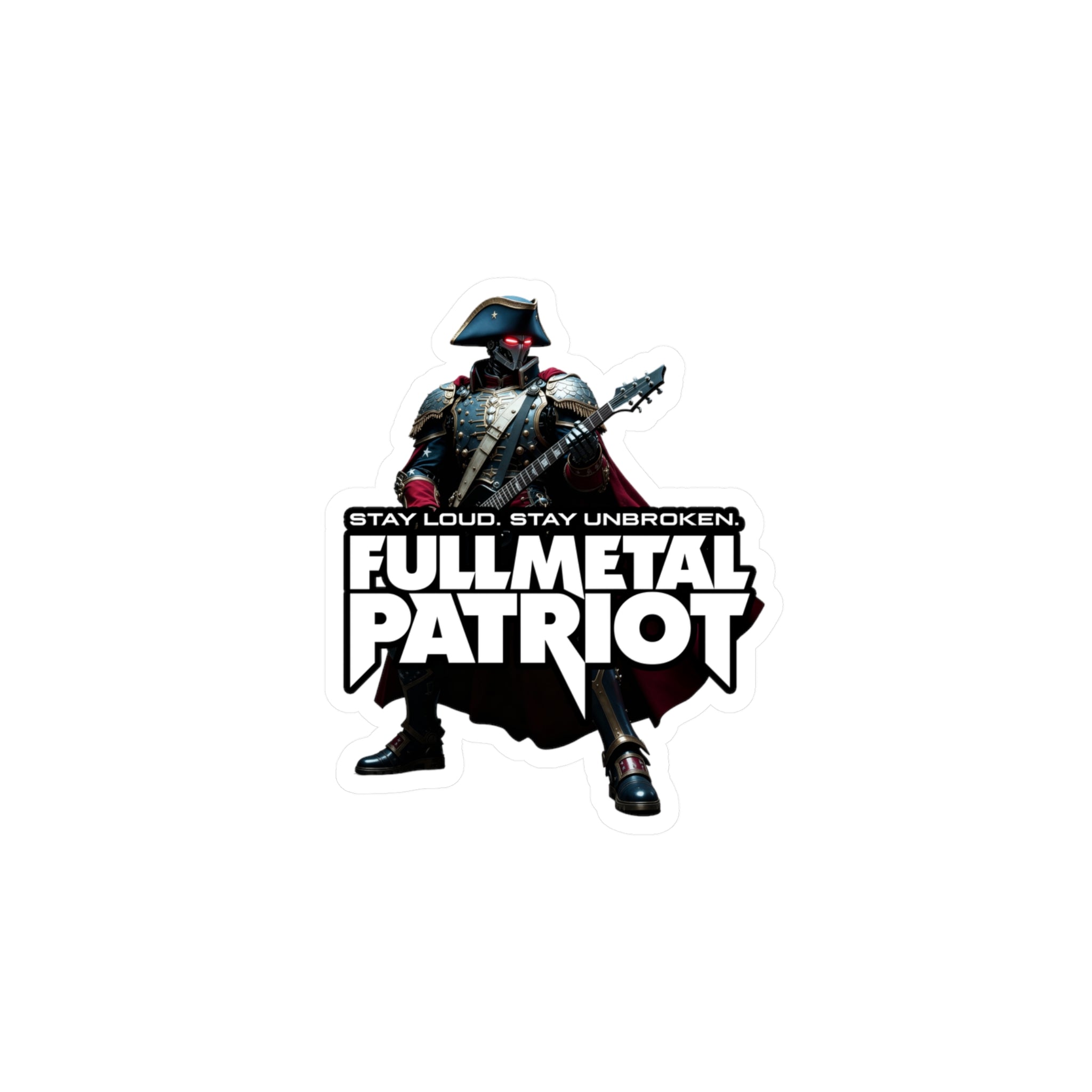 FMP Sticker — "LOUD AND UNBROKEN" - Vinyl Decal