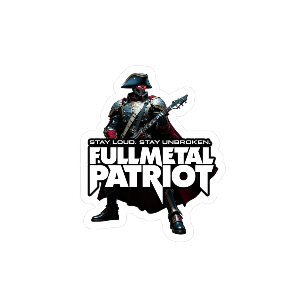 FMP Sticker — "LOUD AND UNBROKEN" - Vinyl Decal