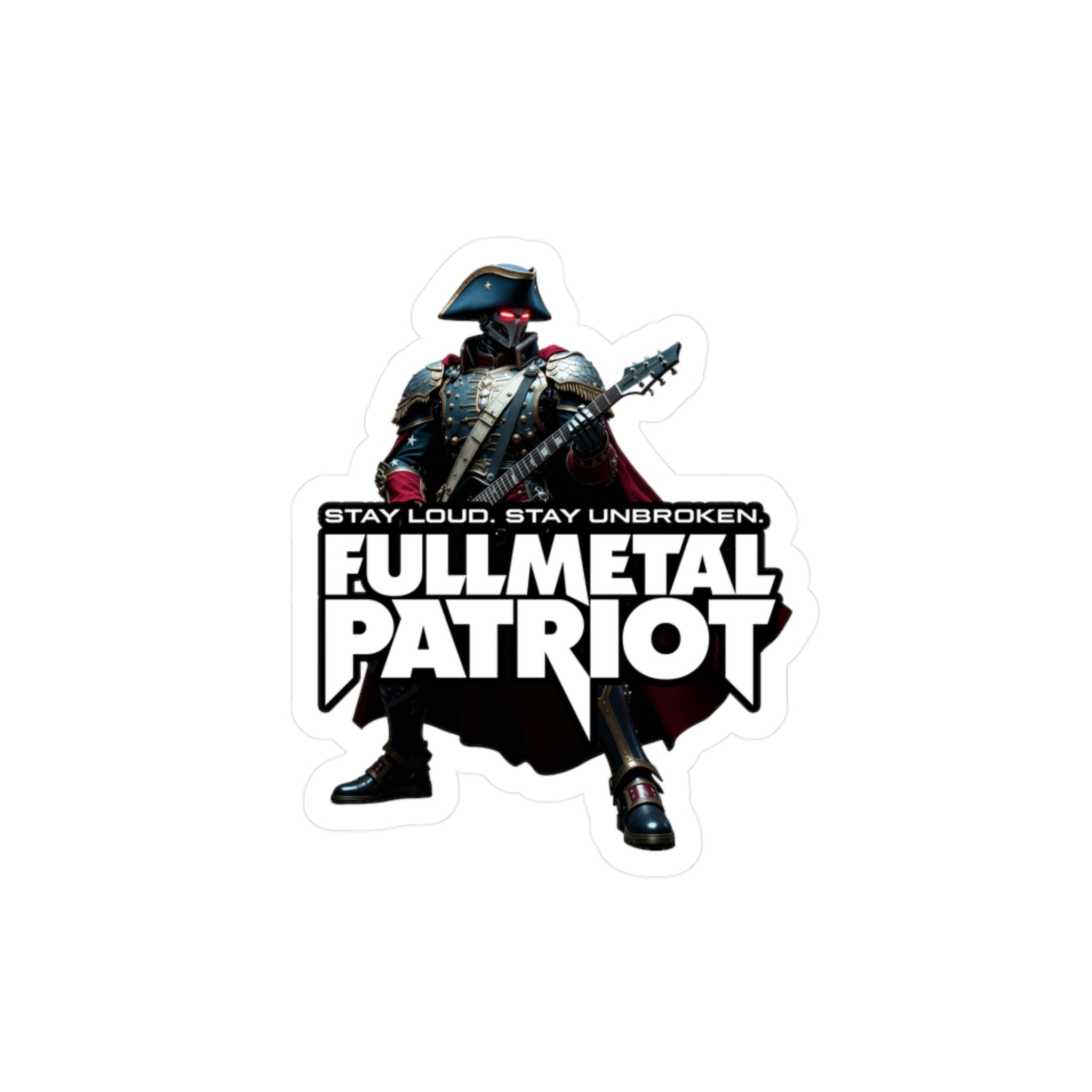 FMP Sticker — "LOUD AND UNBROKEN" - Vinyl Decal