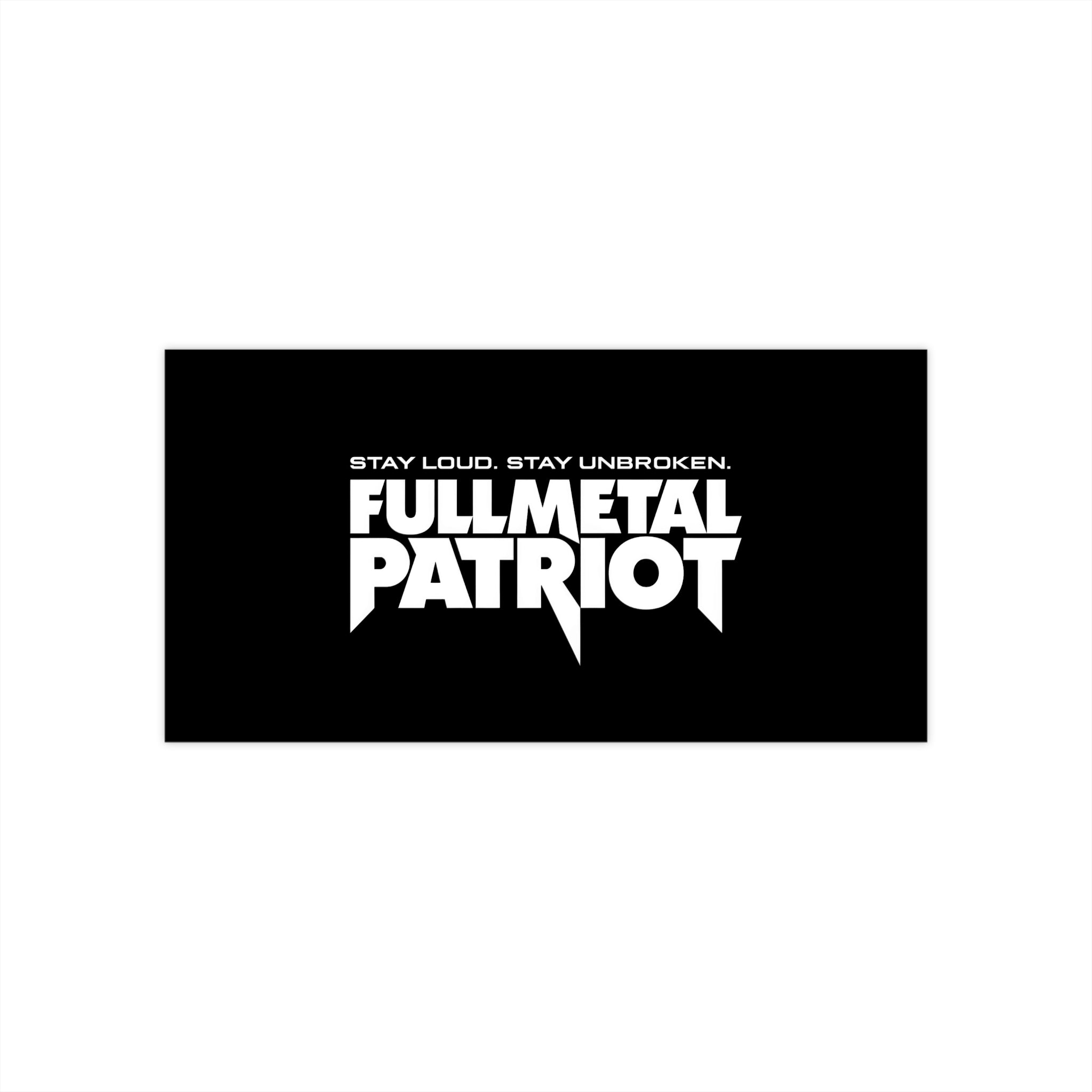 FMP logo - bumper sticker