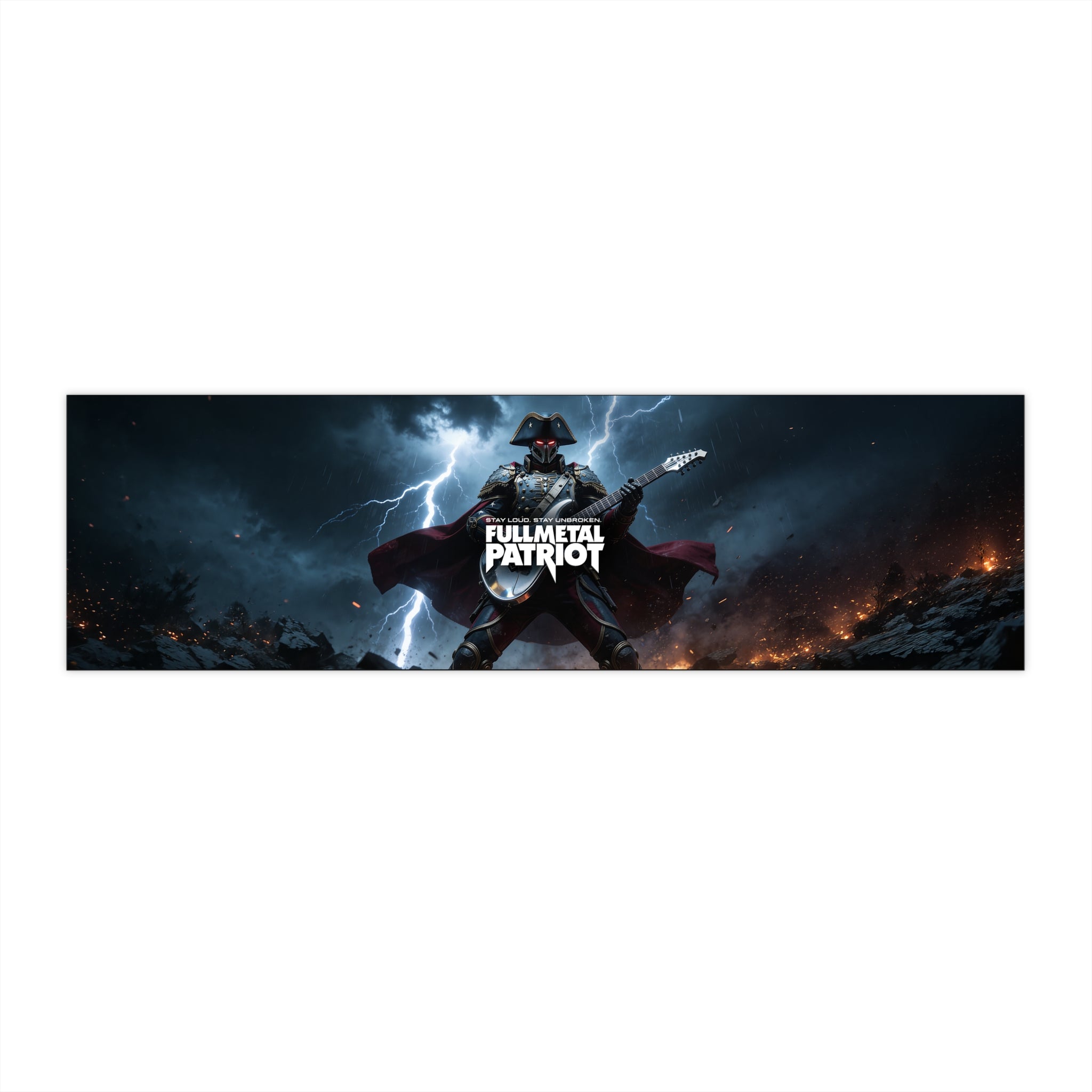 FMP - THE STORM - Bumper Sticker (wide)