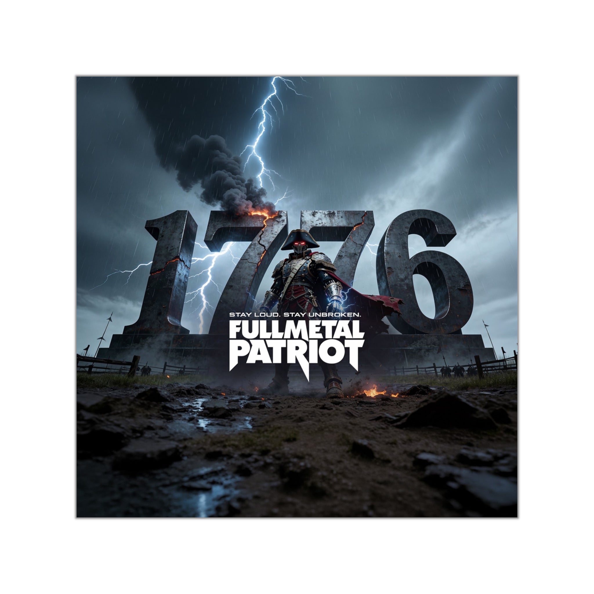 FMP Sticker — "I AM 1776" - Vinyl Decal