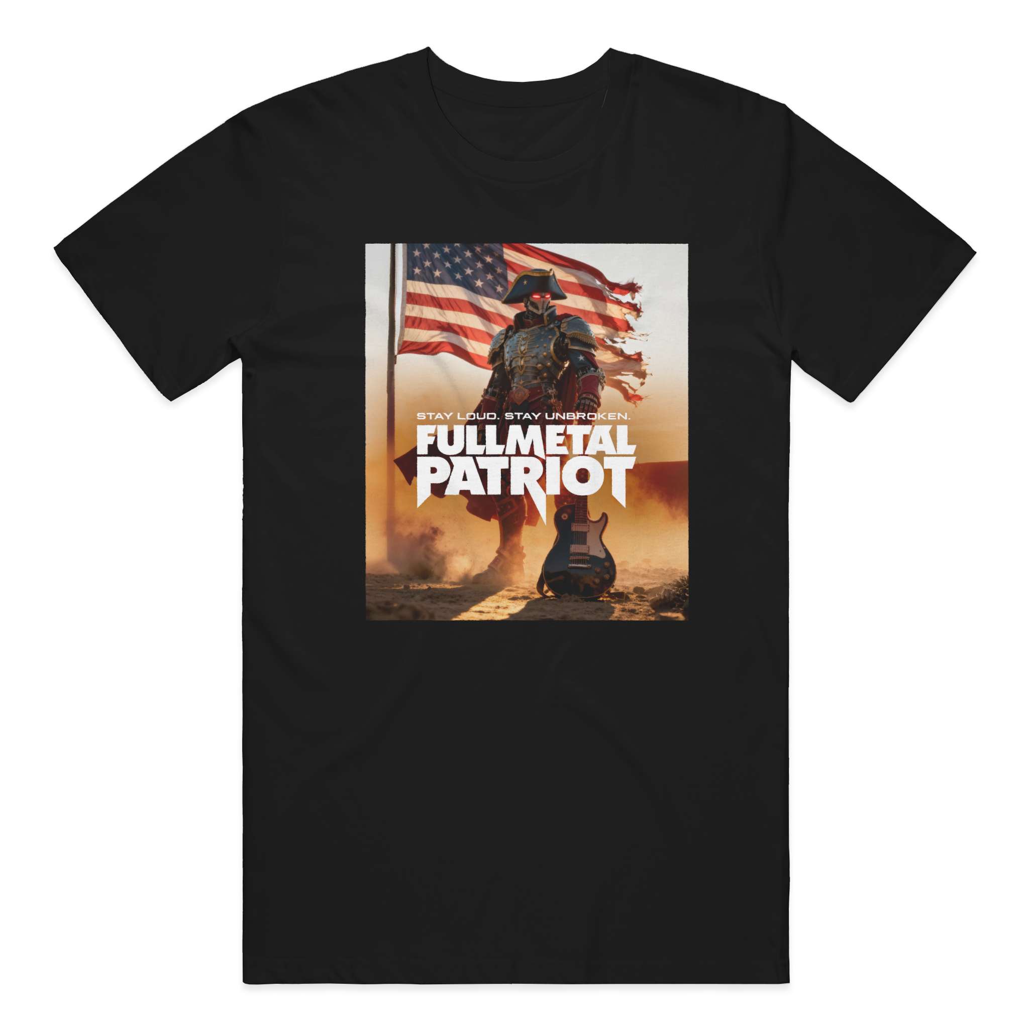 Full Metal Patriot - STAND STRONG tshirt