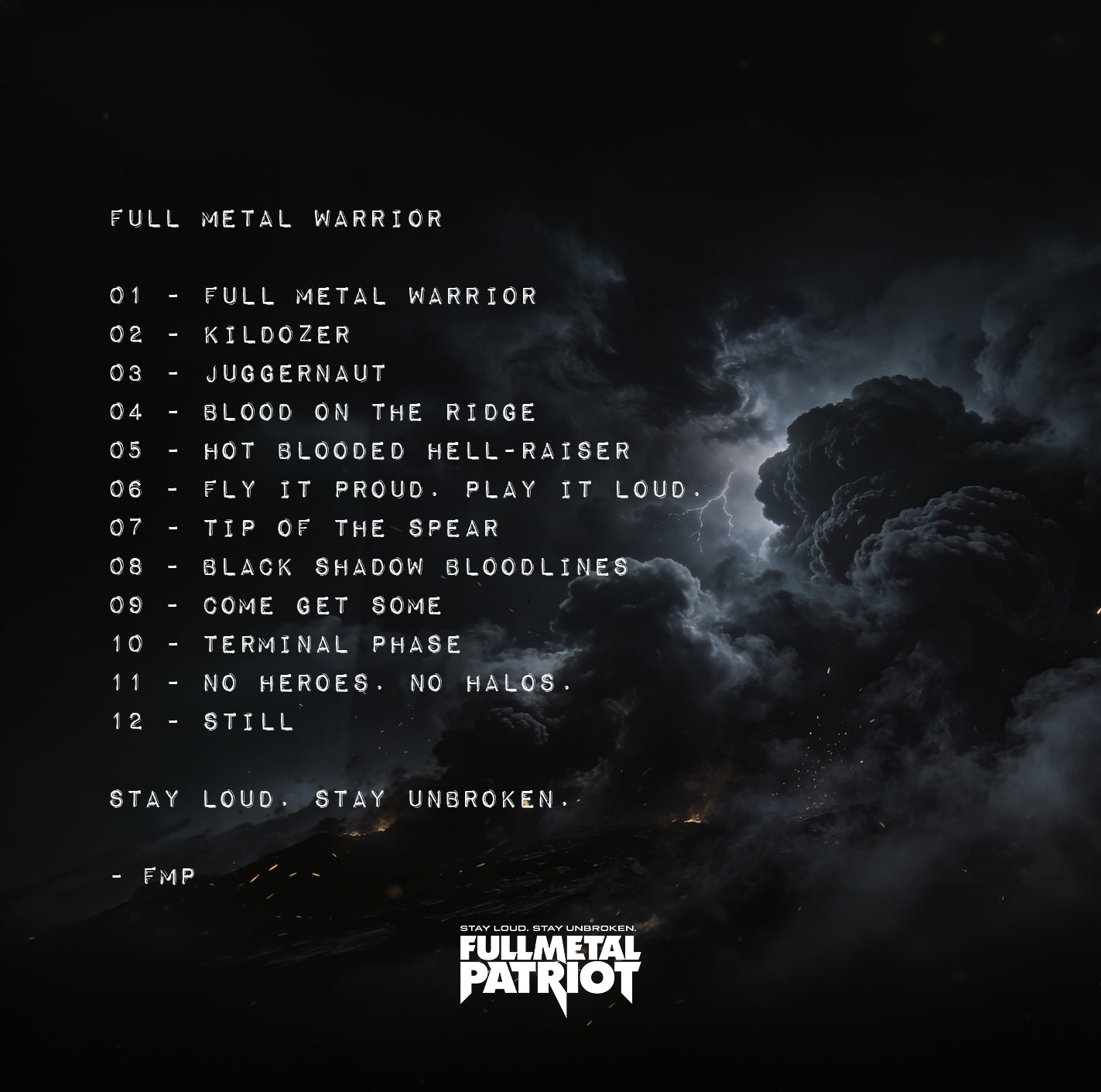 Full Metal Patriot - Full Metal Warrior - Digital Album Download