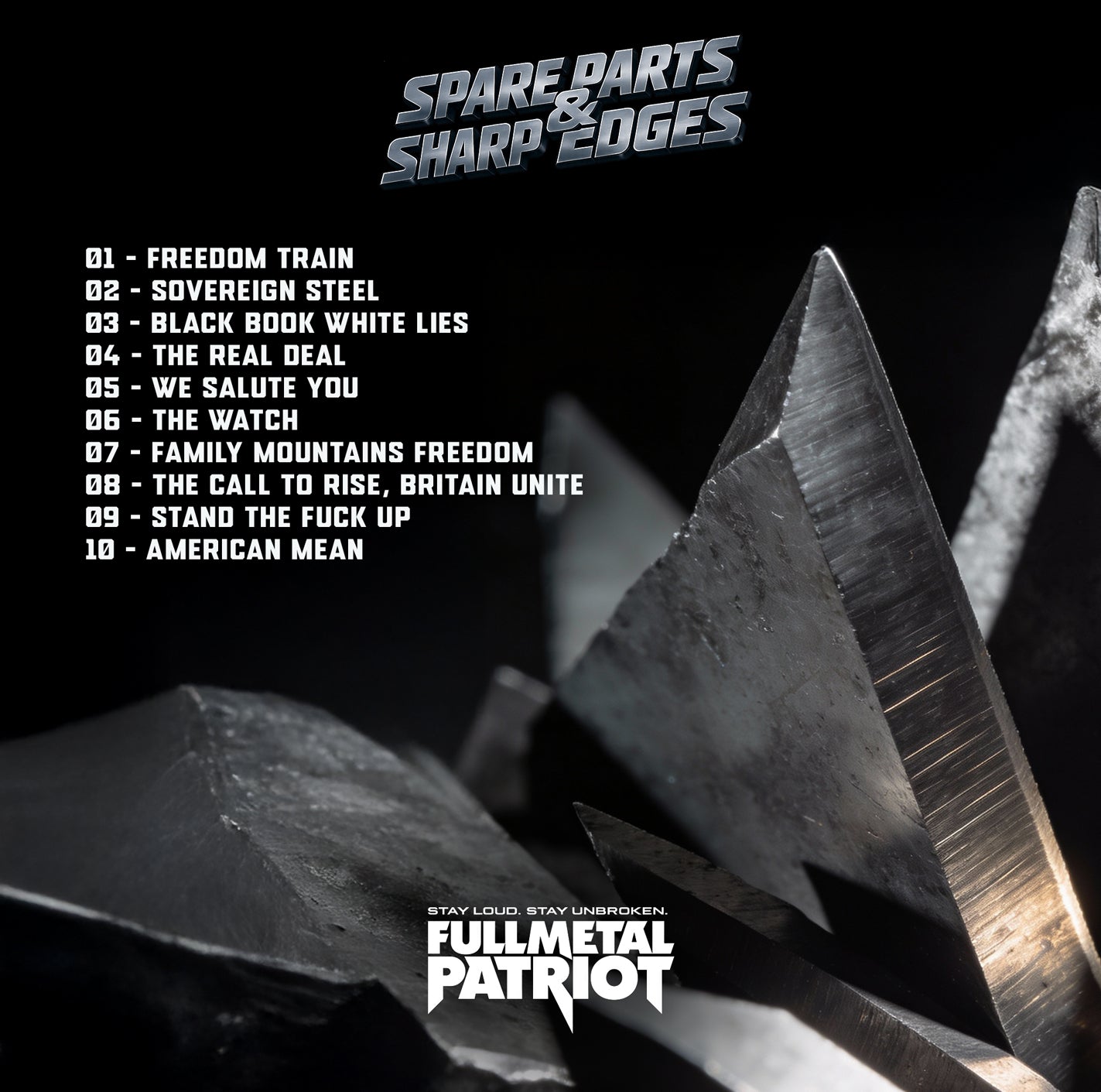 Full Metal Patriot - Spare Parts and Sharp Edges CD